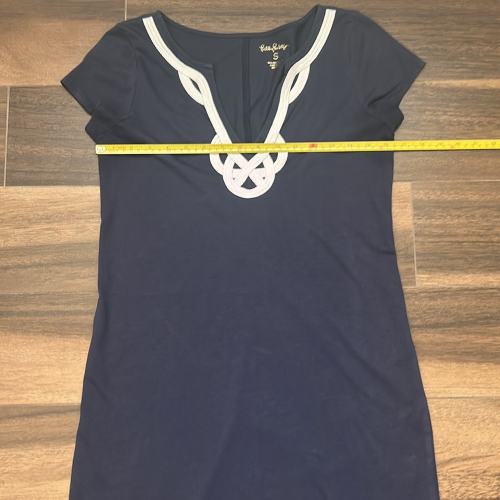 Lilly Pulitzer navy dress - Picture 3 of 5